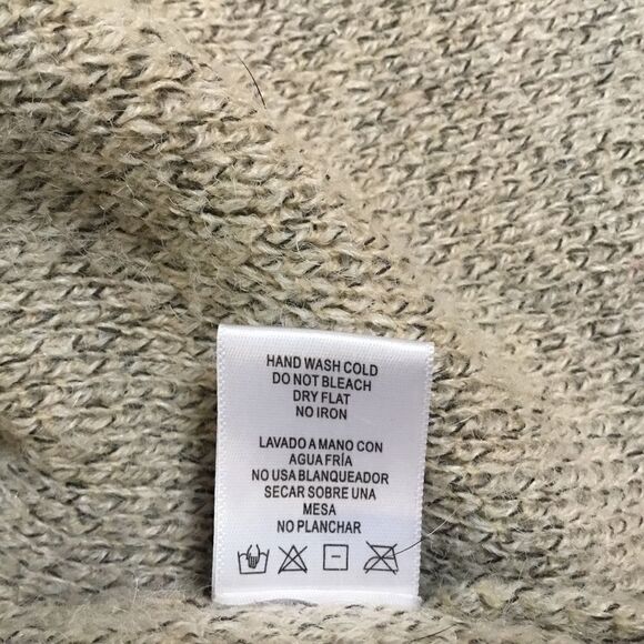 NWOT. Heathered Grey and Tan Soft Knit Duster Women’s Size M from Love Tree - Picture 7 of 10